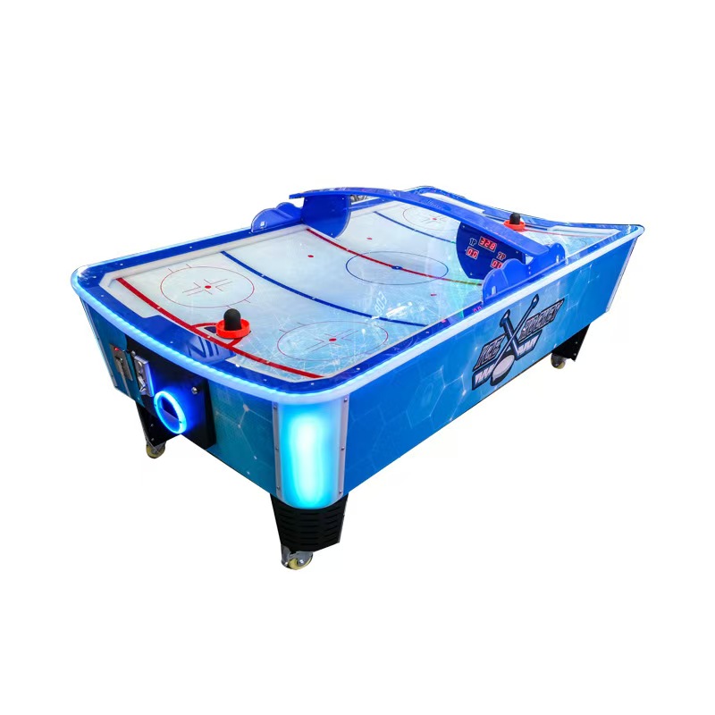 Customizable Curved Curvestick Classic Coin-Operated Air Hockey Indoor Sports Skill Board English Wooden Metal Board Machine