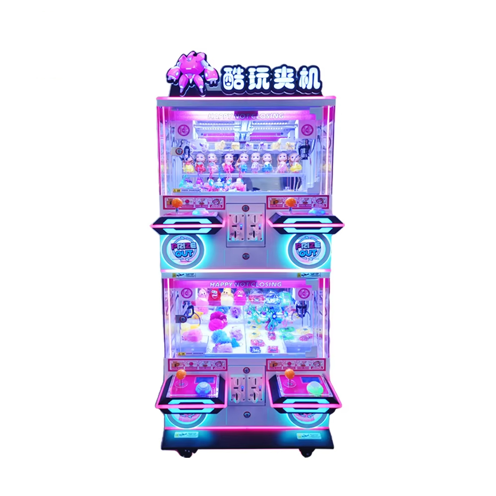 New Smart Crane Large Commercial Doll Machine Grab Blind Box Currency Machine for Shopping Mall for Ages 6+ 220V