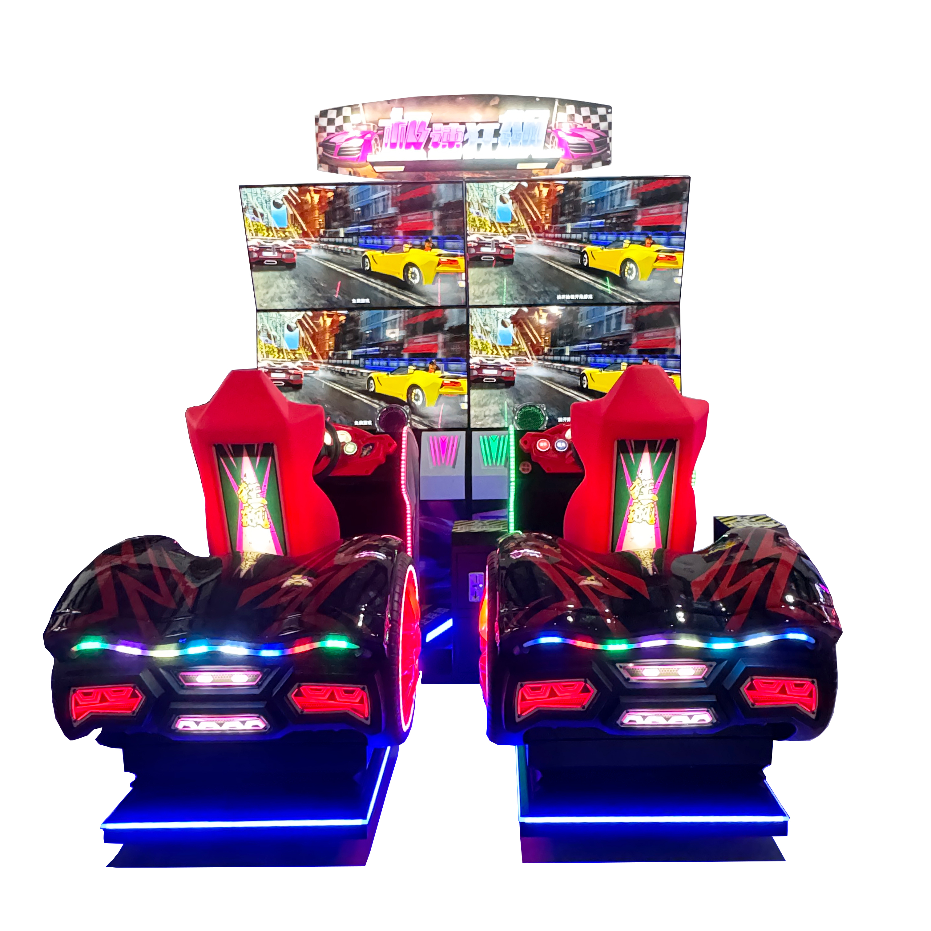 Speedy 220V Motorcycle Racing Video Arcade Simulator Exciting Coin-Operated Car Racing Game Console Entertainment Board