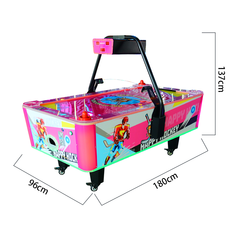 Wholesale Children's Hockey Table Indoor Sport Game Machine Coin Pusher Style Digital Printing Metal Construction 220v for Kids