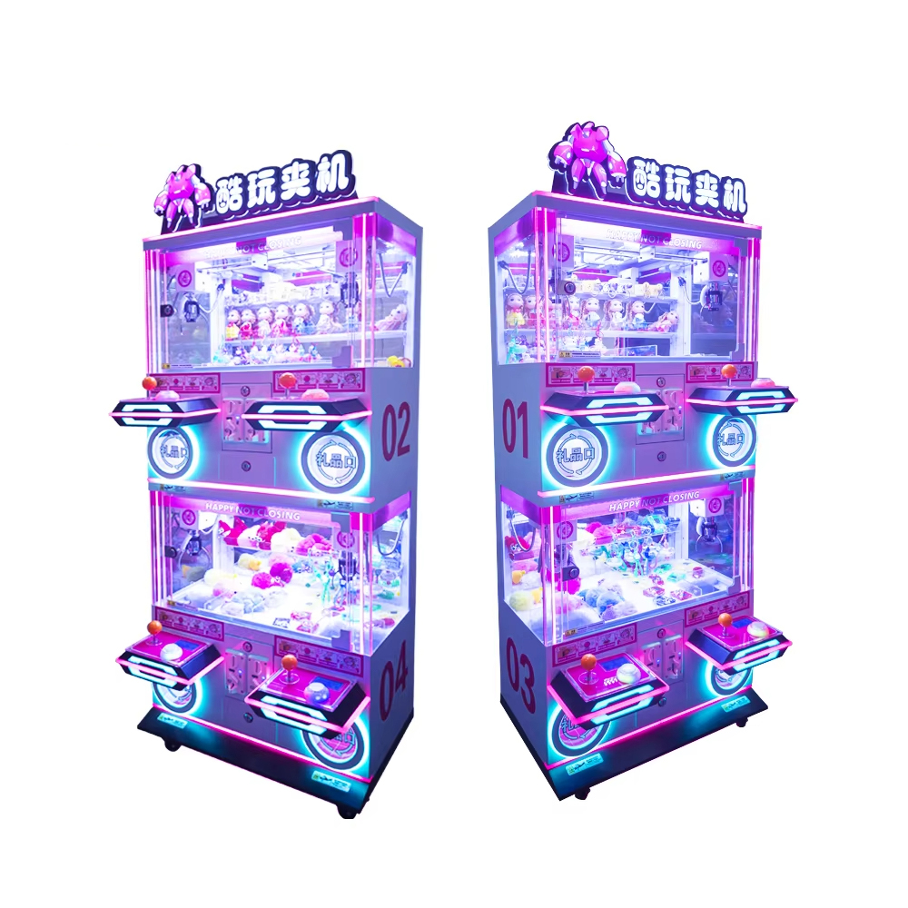 Large Blind Box Crane New Smart Commercial Claw Machine Durable Metal Plastic Brass Construction Amusement Coin Operated Games