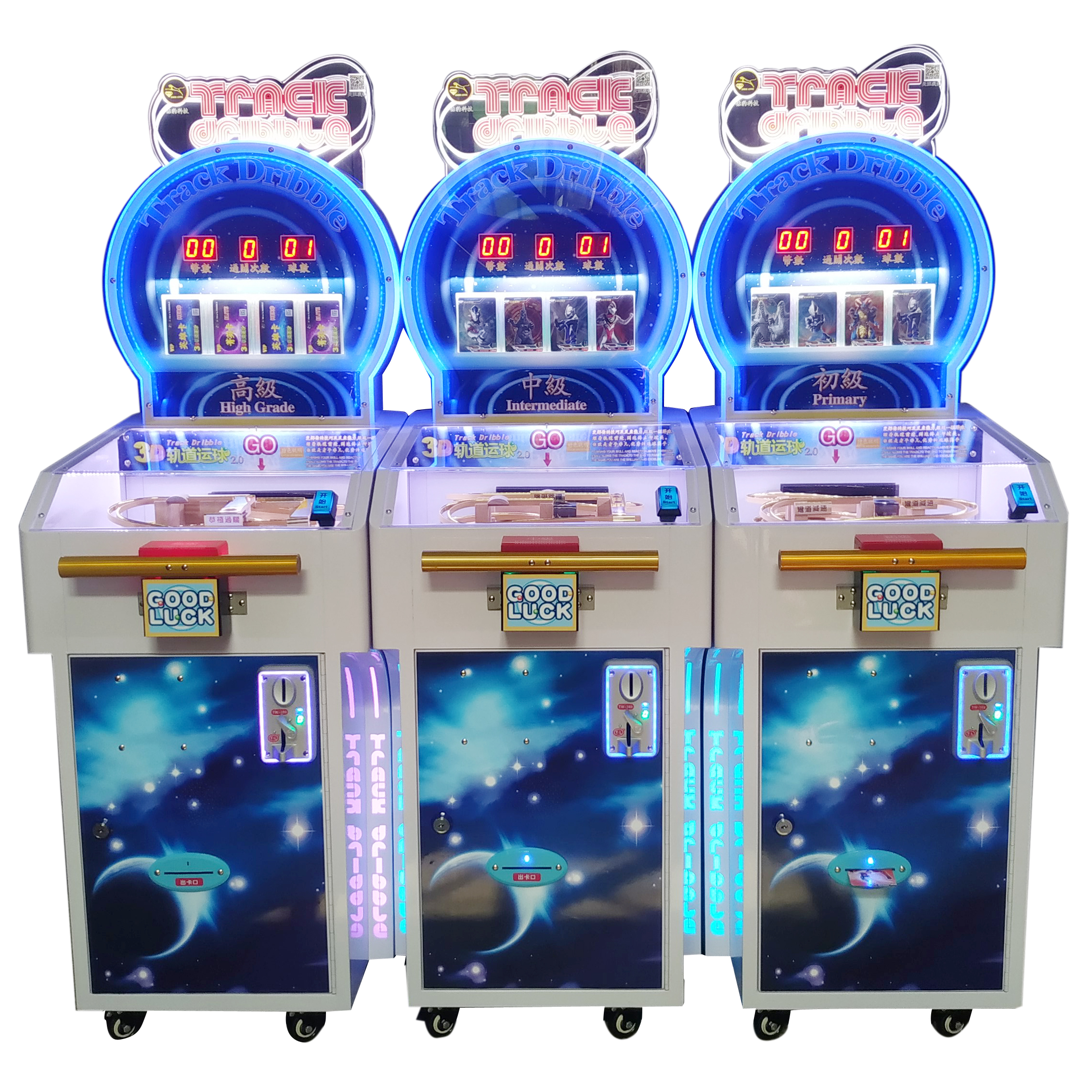 3D Kids Pinball Game Machine Electronic Arcade Training Board Mini Racing Coin Operated Track for Young Players