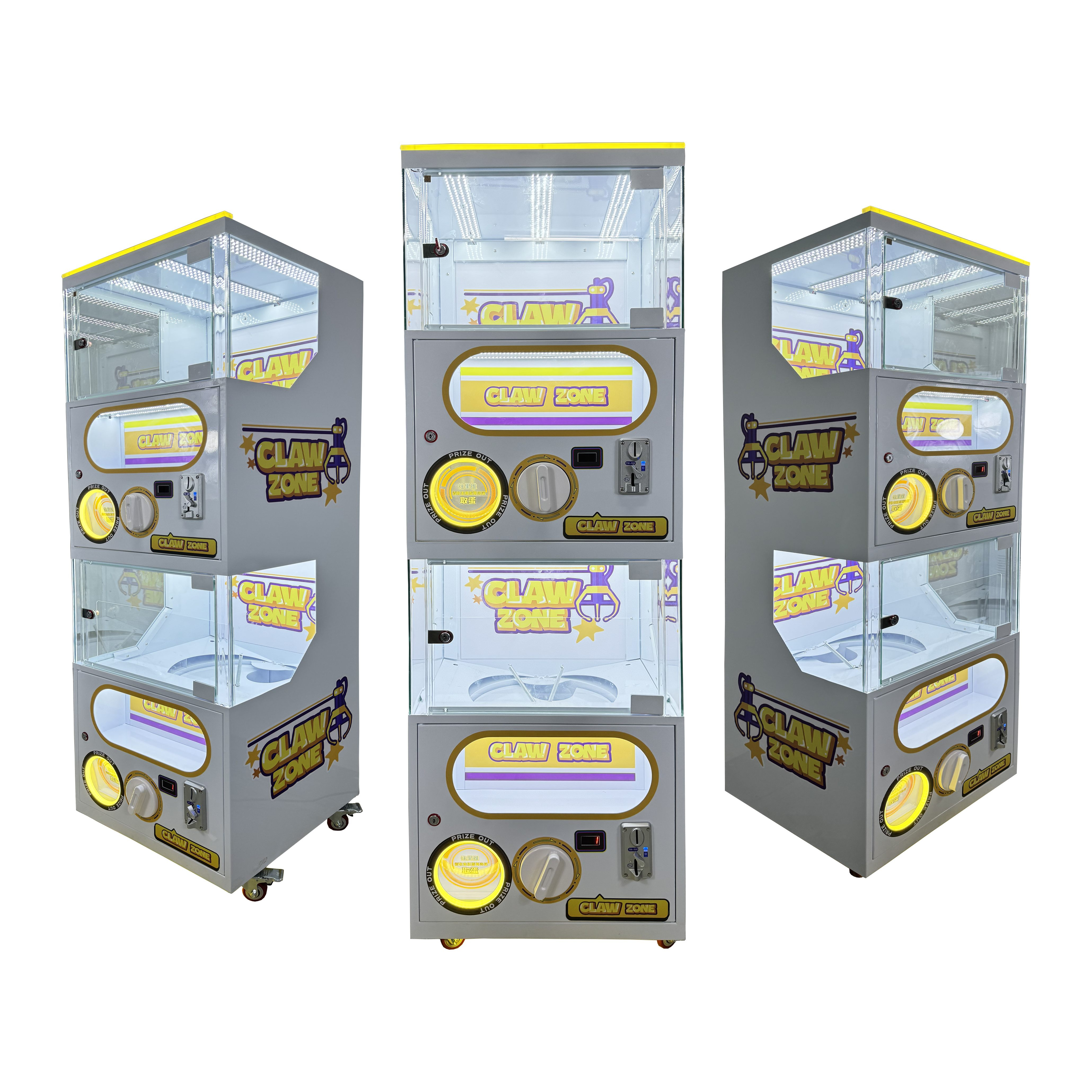 Electronic Coin-Operated Candy Vending Machine Capsule Gashapon Toy for Shopping Malls for 6+ Years