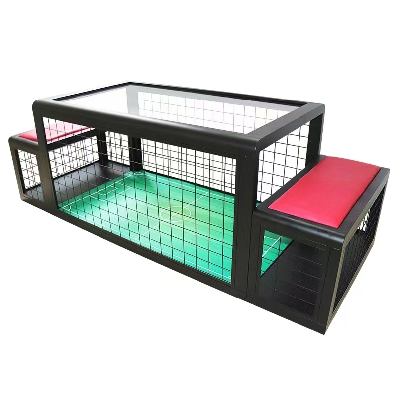 Double Soccer Table Football Game Machine Indoor Coin-Operated Amusement Cabinet on Sale