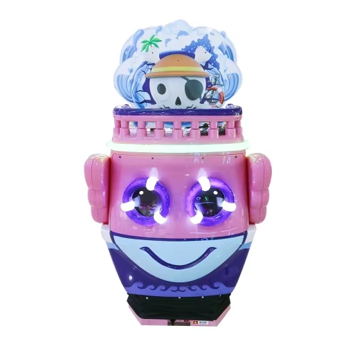 English Language Indoor Coin-Operated Shooting Arcade Game Machine Made of Plastic 220V