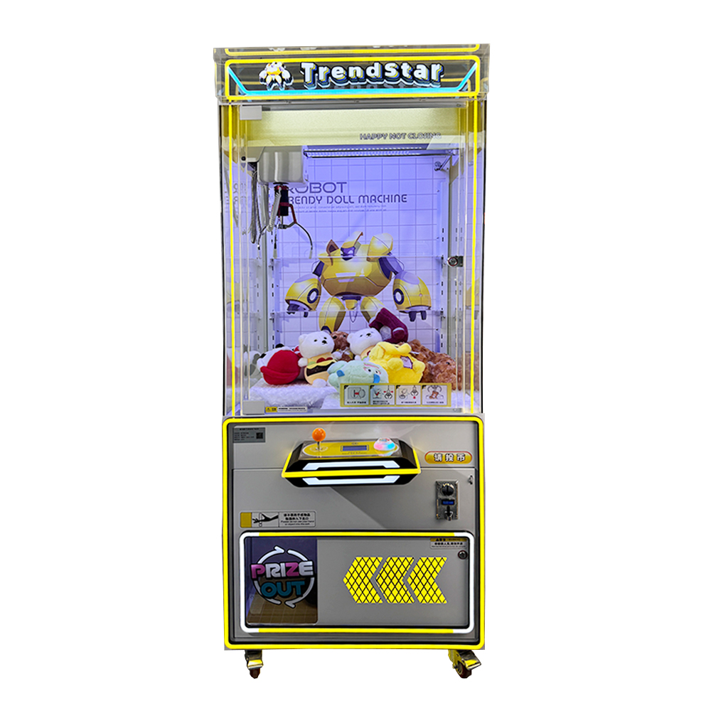 Hot Sale Large Indoor Arcade Vending Game High Adult Claw Crane Machine 220v Metal Plastic Cabinet Cheap Indoor Coin Pusher
