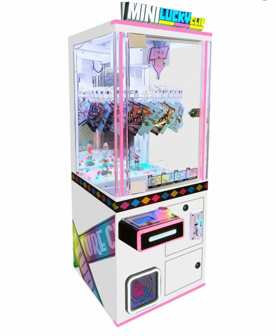 220V Mini Clip Machine Coin Pusher Game Board Kids' Arcade Crane Lucky Star Amusement Toy Automatic Prize Coin Operated Games