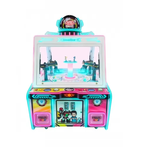 Coin-Operated Crane Machine Tower King Insurance Gift for 4 Players English Language Indoor Game