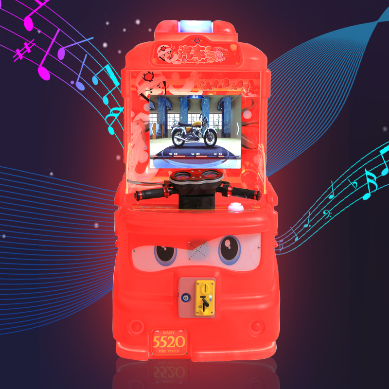 Happy Kids 220V Arcade Game Machine Coin Operated Racing and VGA Output for Shooting Water Games for Kids