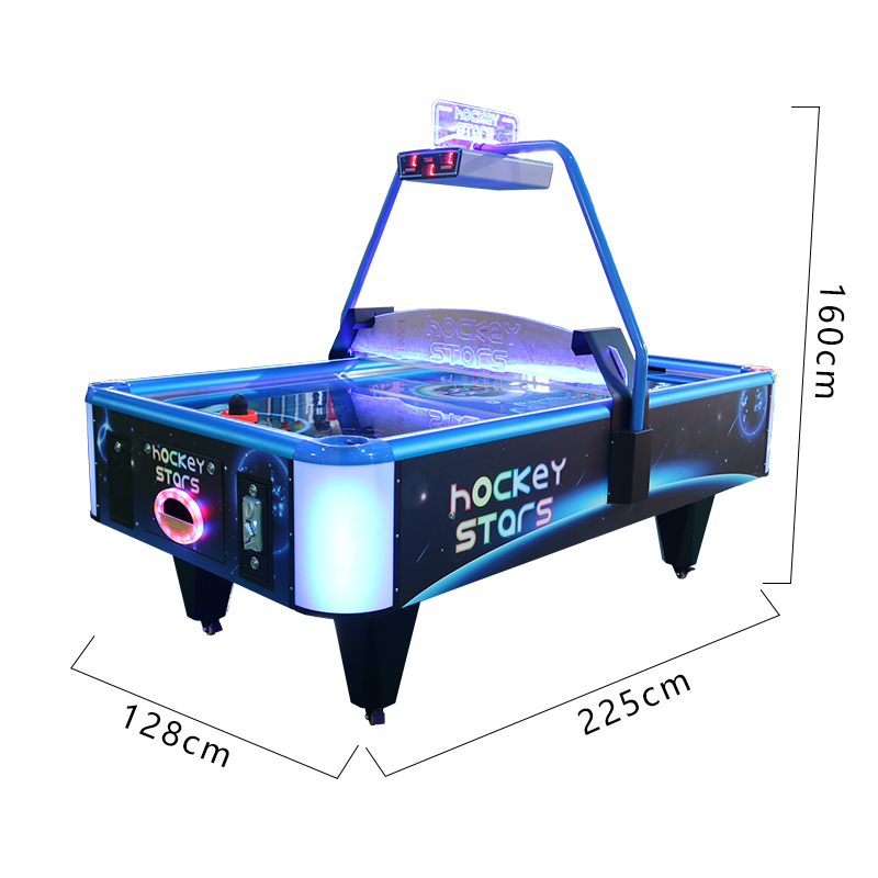 Children's Mini Coin Pusher Hockey Table Indoor Sport Game Machine Wholesale Digital Printing Metal Construction for Kids 220v