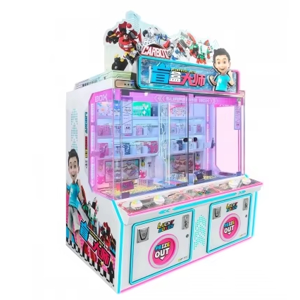 Wholesale Custom Metal Blind Box Claw Crane Coin Pusher Doll Claw Machine with 1-Year Warranty Master English Language