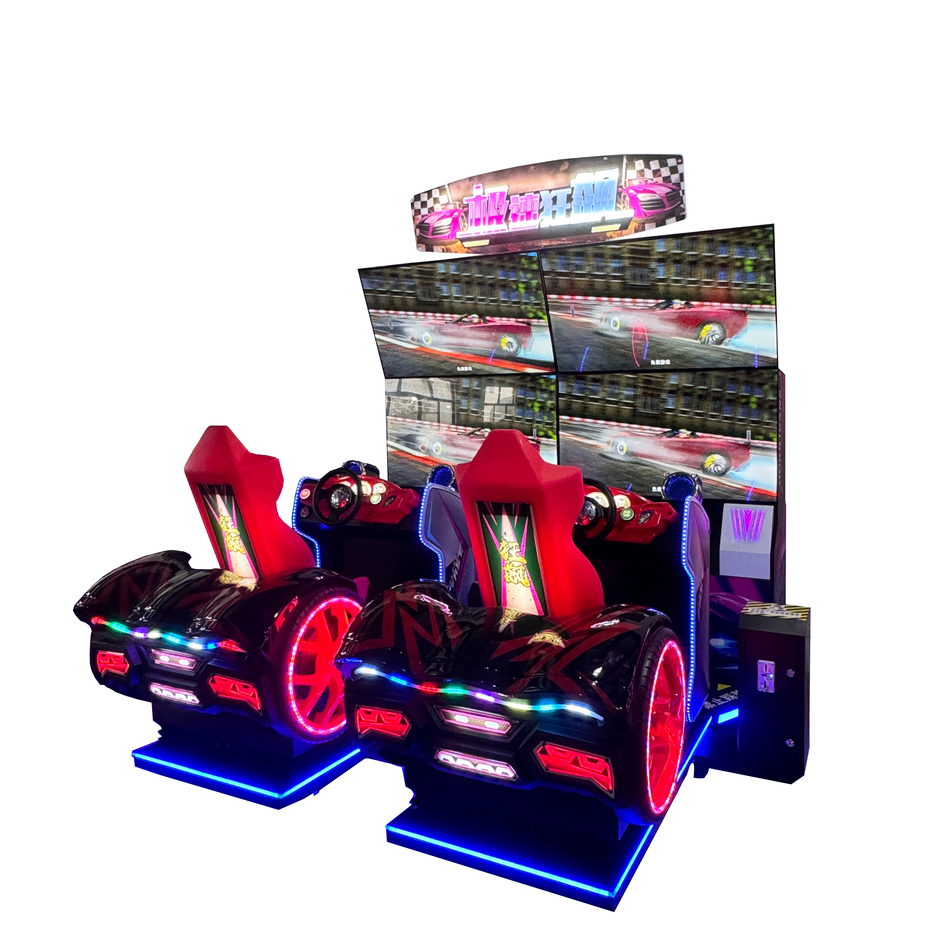 Exciting 220V Speedy Motorcycle Racing Video Arcade Simulator Machine Coin-Operated Car Racing Game Amusement Coin Pusher
